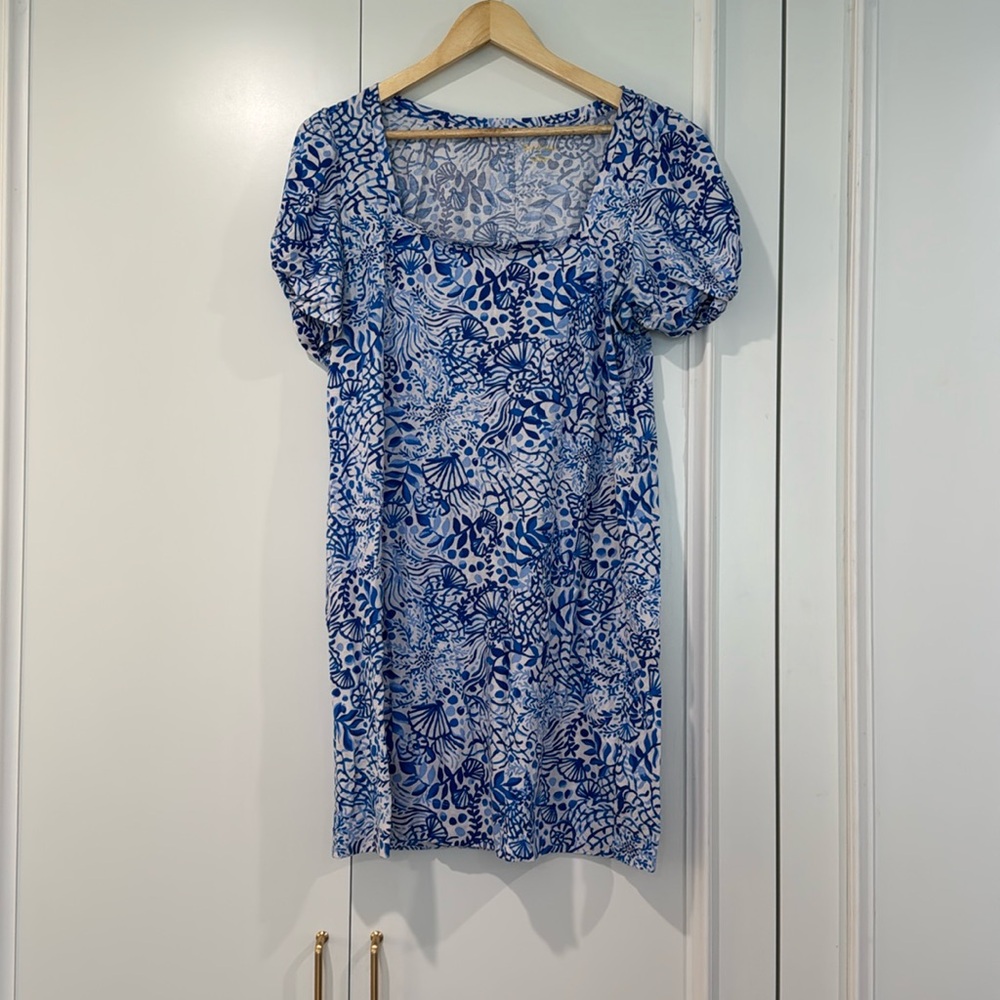 Puff Sleeve Lilly Pulitzer Mini Dress Size XL